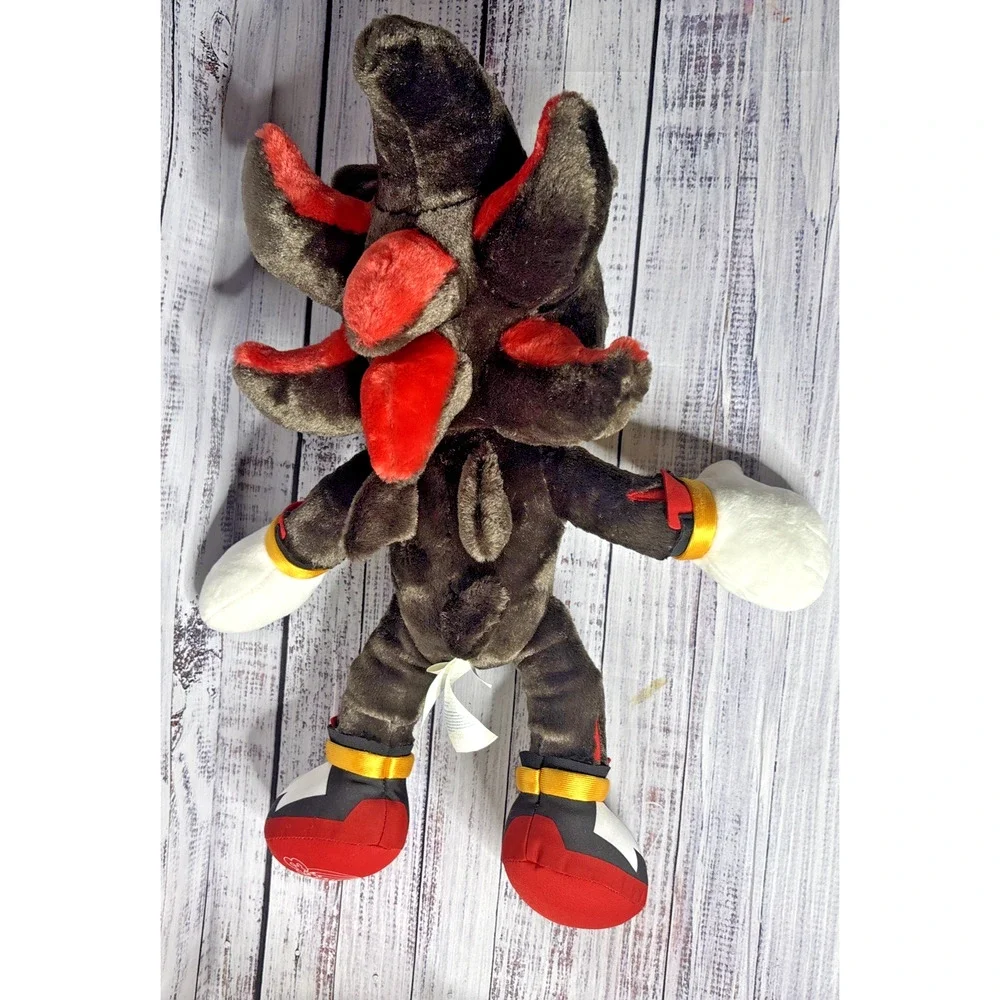 Build A Bear Shadow The Hedgehog Sonic 3 Movie Plush Stuffed Toy BAB RARE